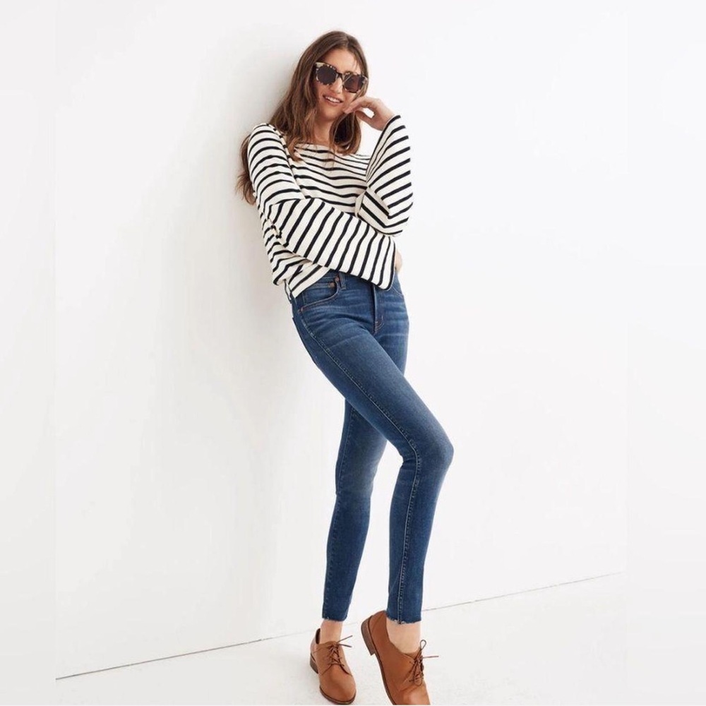 Madewell 9 Inch Mid Rise Classic Skinny Casual Jeans